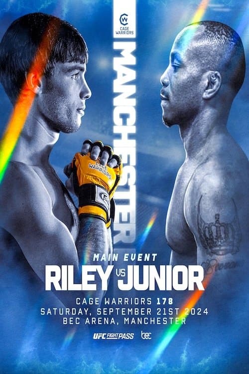 Cage Warriors 178: Manchesterのポスター