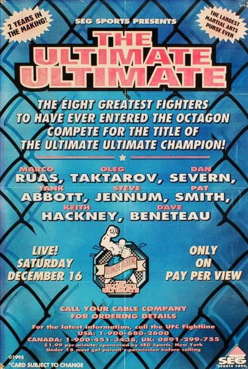 UFC 7.5: The Ultimate Ultimateのポスター