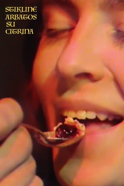 Stiklinė arbatos su citrinaのポスター