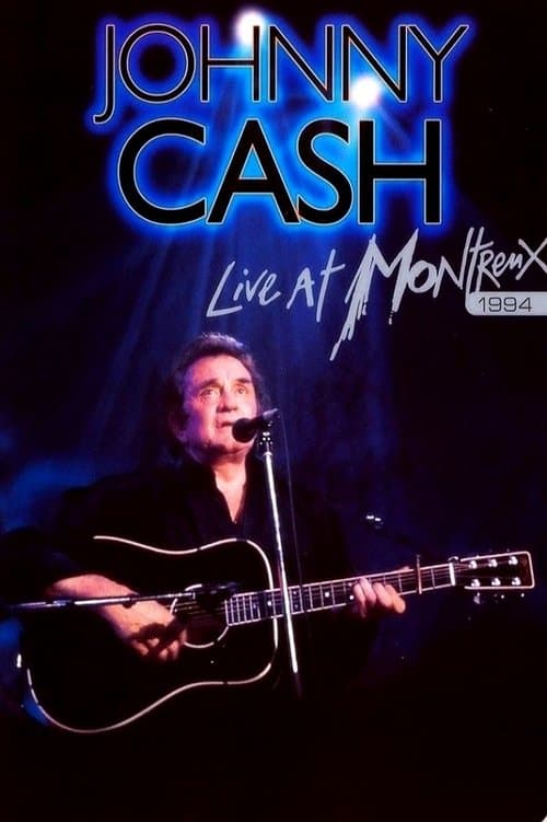 Johnny Cash: Live at Montreux 1994のポスター