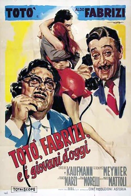 Totò, Fabrizi e i giovani d'oggiのポスター