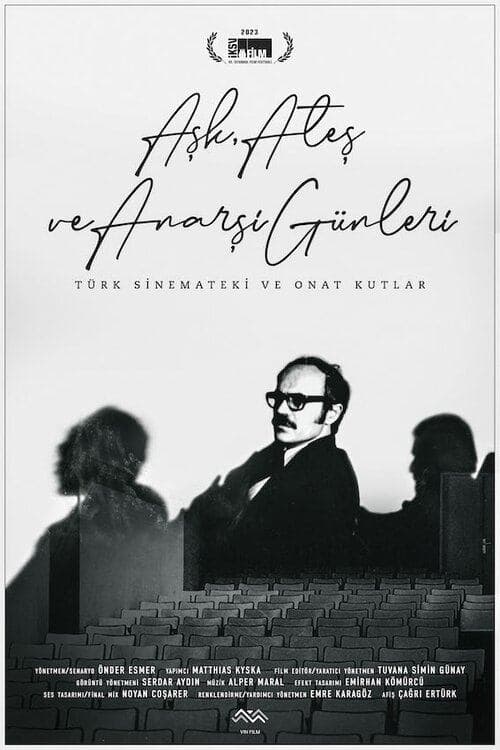 Aşk, Ateş ve Anarşi Günleri: Türk Sinemateki ve Onat Kutlarのポスター
