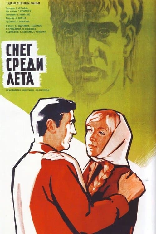 Снег среди летаのポスター