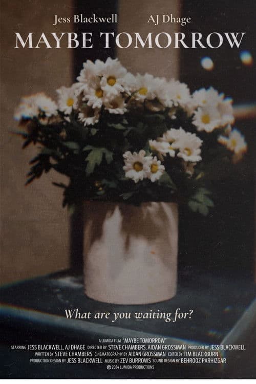 Maybe Tomorrowのポスター