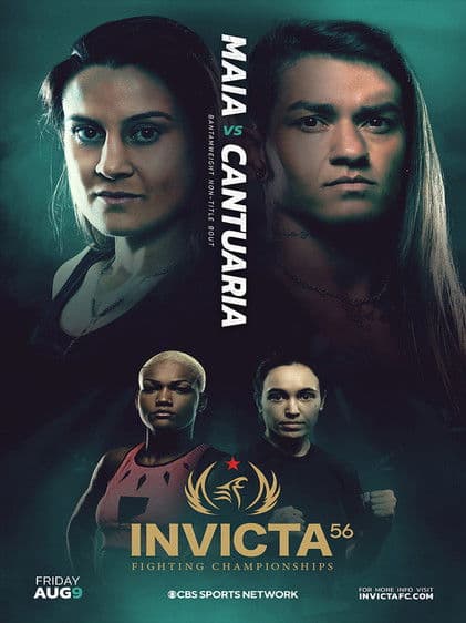 Invicta FC 56: Maia vs. Cantuariaのポスター
