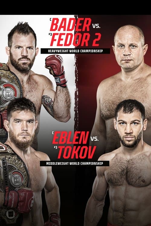 Bellator 290: Bader vs. Fedor 2のポスター