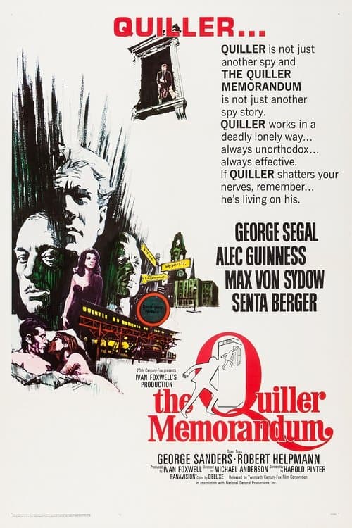 The Quiller Memorandumのポスター