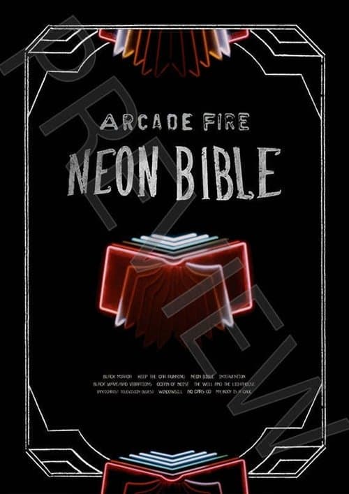 The Arcade Fire: Olympia Parisのポスター