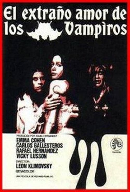 El extraño amor de los vampirosのポスター