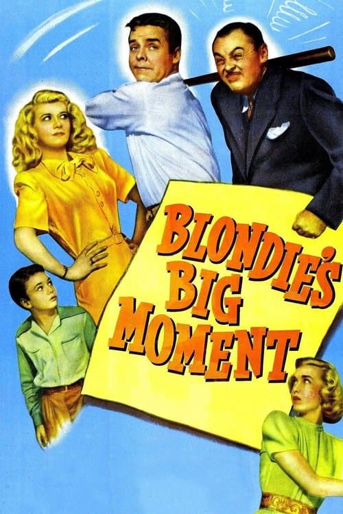 Blondie's Big Momentのポスター