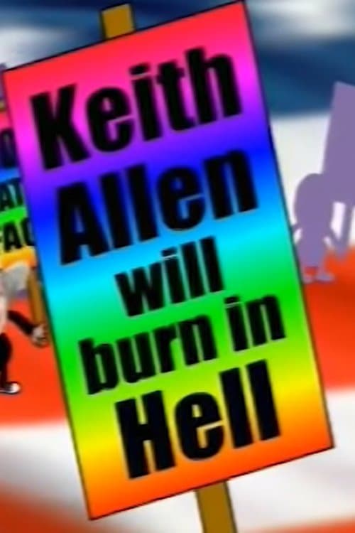 Keith Allen Will Burn in Hellのポスター