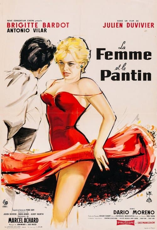 La Femme et le Pantinのポスター
