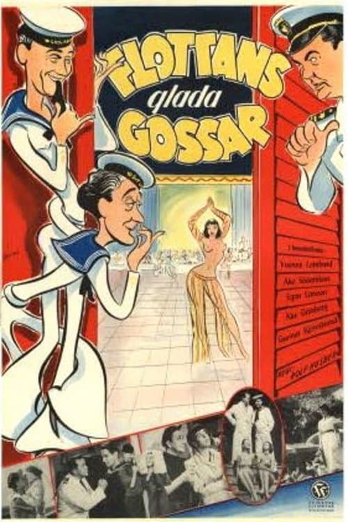 Flottans glada gossarのポスター
