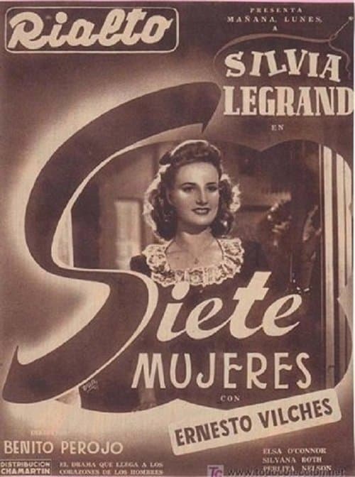 Siete mujeresのポスター
