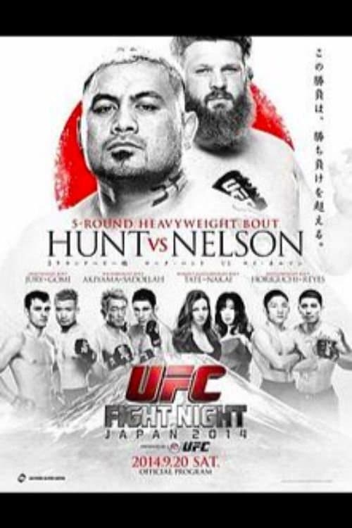 UFC Fight Night 52: Hunt vs. Nelsonのポスター