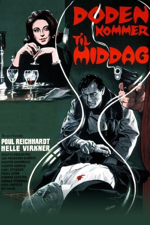 Døden kommer til middagのポスター