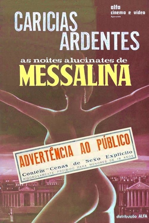 Caricias Ardentes - Noites Alucinantes de Messalinaのポスター