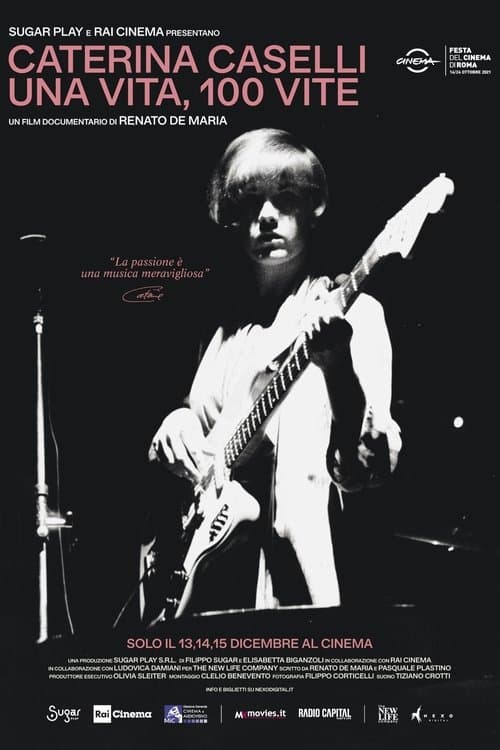 Caterina Caselli - Una vita, 100 viteのポスター