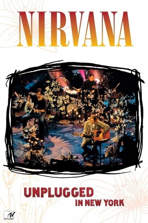 Nirvana Unplugged In New York Original MTV Versionのポスター