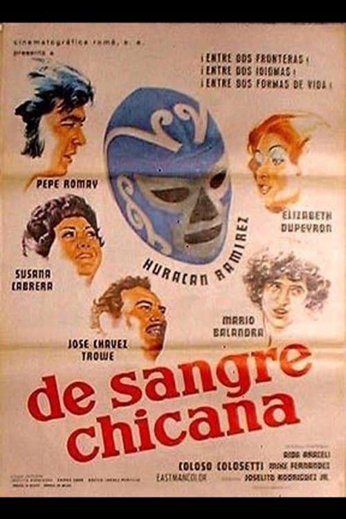 De sangre chicanaのポスター
