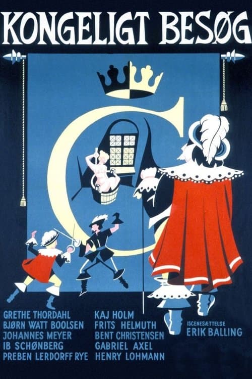 Kongeligt besøgのポスター