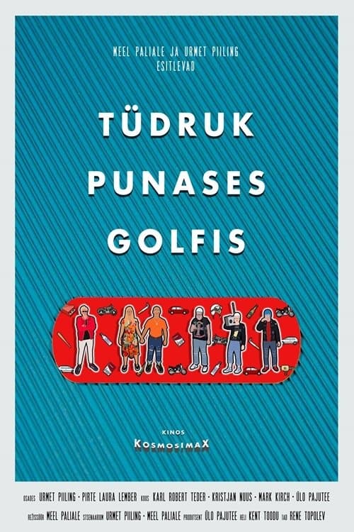 Tüdruk punases Golfisのポスター