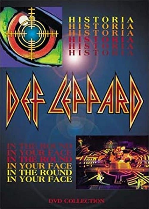 Def Leppard - Historia, In the Round, In Your Faceのポスター