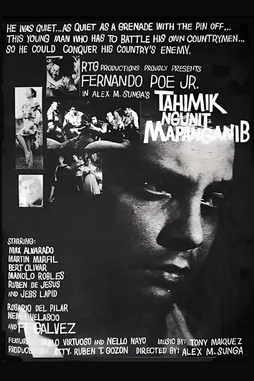 Tahimik Ngunit Mapanganibのポスター