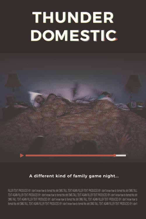 Thunder-Domesticのポスター