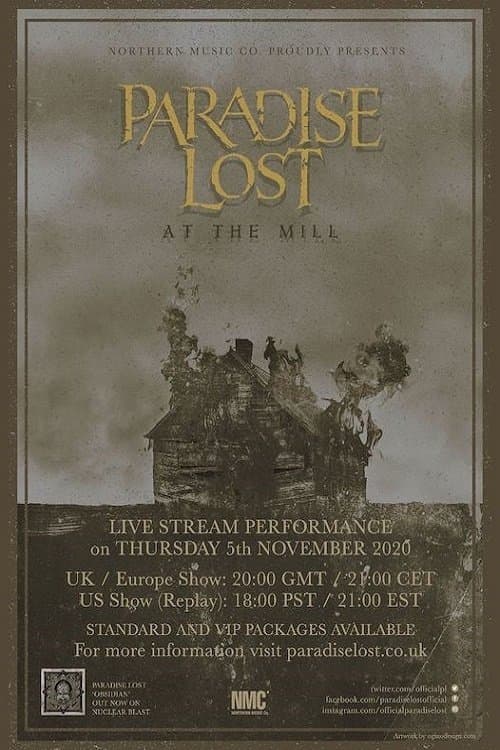 Paradise Lost: At The Millのポスター