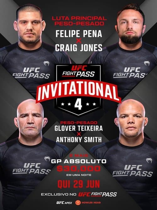 UFC Fight Pass Invitational 4のポスター