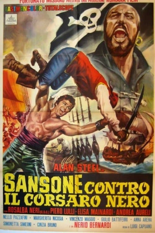 Sansone contro il corsaro neroのポスター