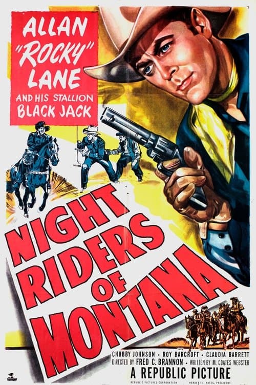 Night Riders of Montanaのポスター