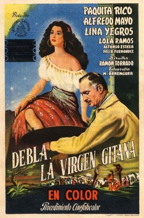 La virgen gitanaのポスター