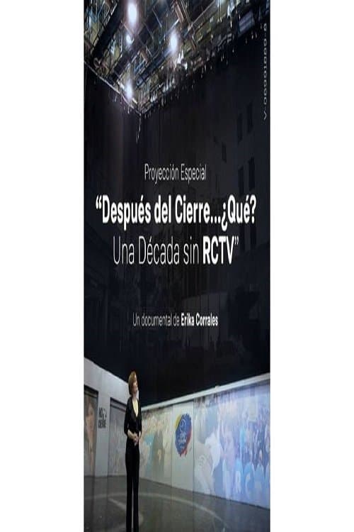 Después del Cierre, ¿Qué? Una Década sin RCTVのポスター