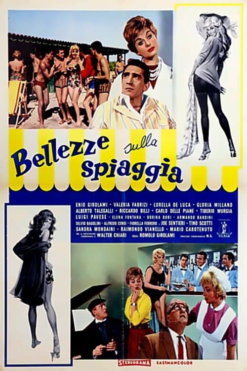 Bellezze sulla spiaggiaのポスター