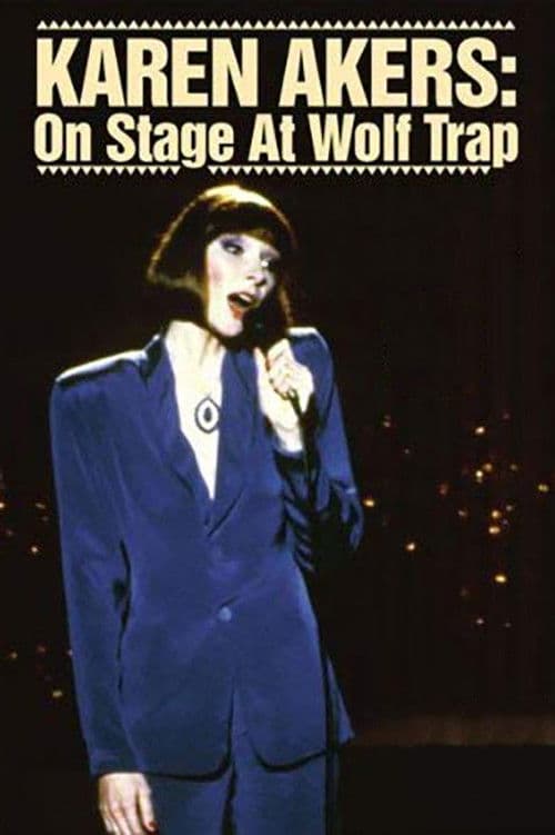 Karen Akers: On Stage at Wolf Trapのポスター