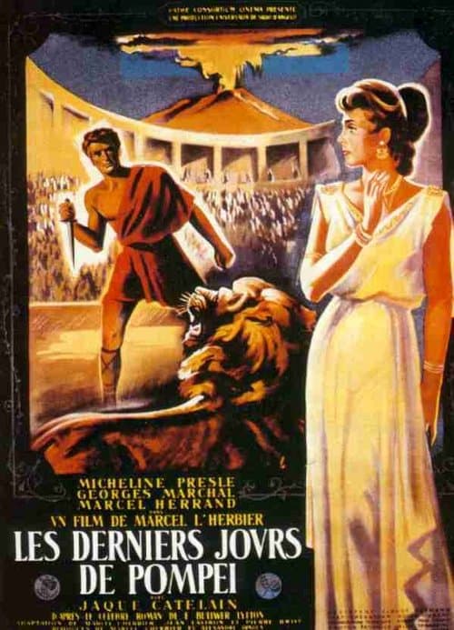 Les Derniers Jours de Pompéiのポスター