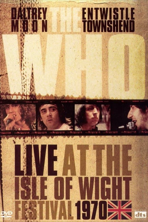 Listening to You: The Who Live at the Isle of Wightのポスター