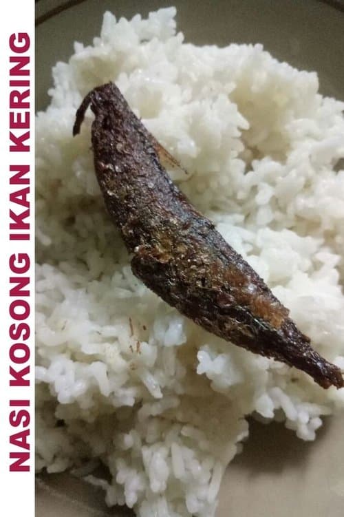 Nasi Kosong Ikan Keringのポスター