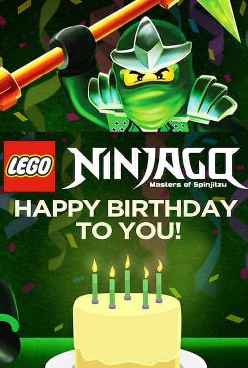 LEGO Ninjago: Happy Birthday to You!のポスター
