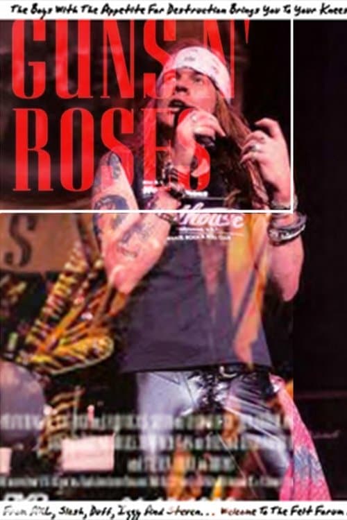 Guns N’ Roses at the Felt Forum NYのポスター