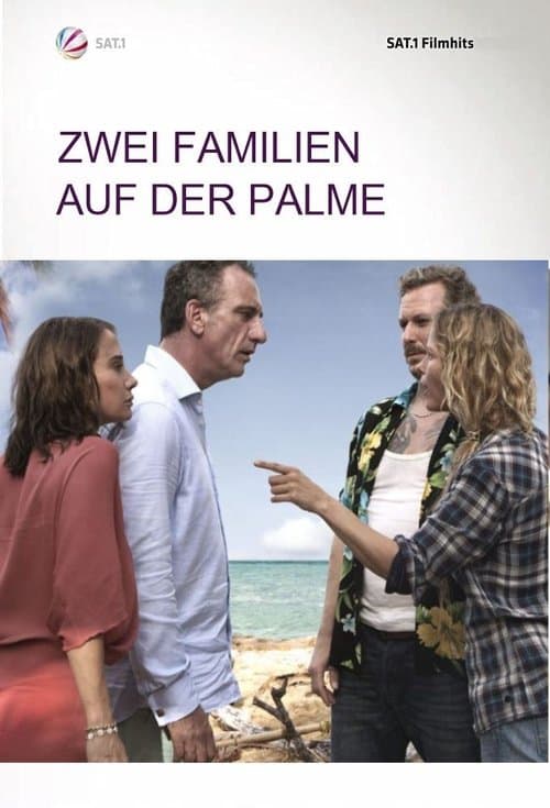 Zwei Familien auf der Palmeのポスター