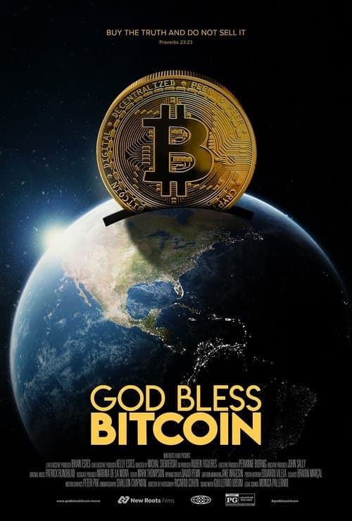 God Bless Bitcoinのポスター