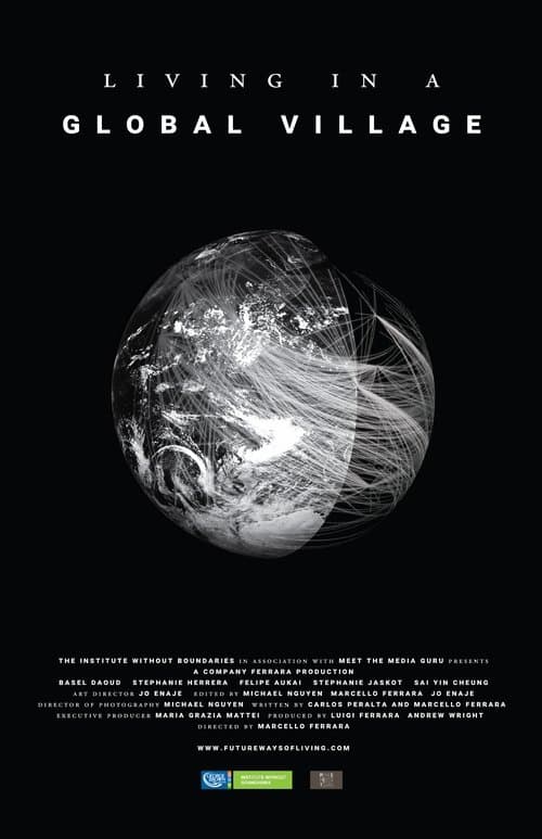Living in a Global Villageのポスター