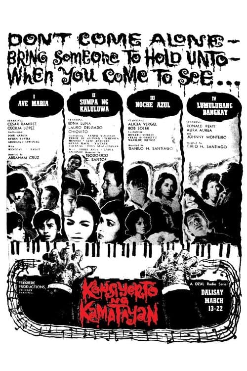 Konsiyerto ng Kamatayanのポスター
