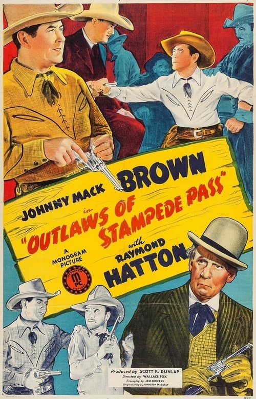 Outlaws of Stampede Passのポスター