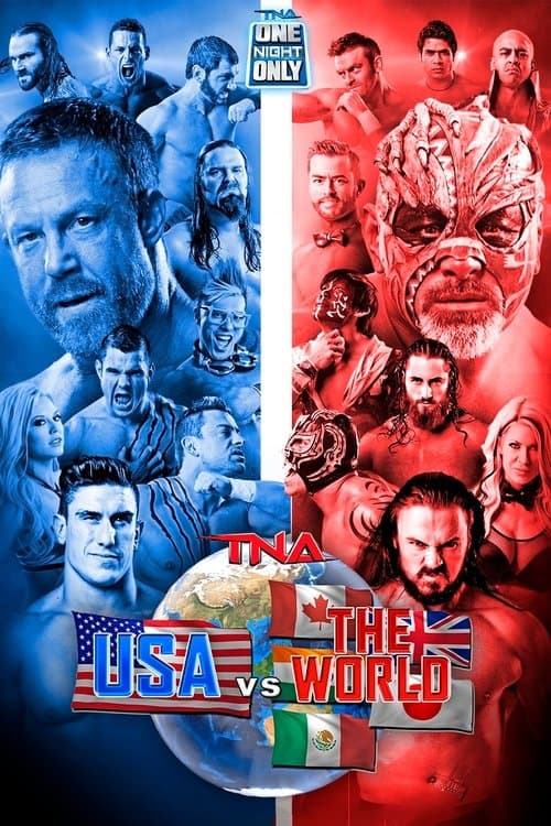 TNA One Night Only: Global Impact: USA vs The World 2015のポスター