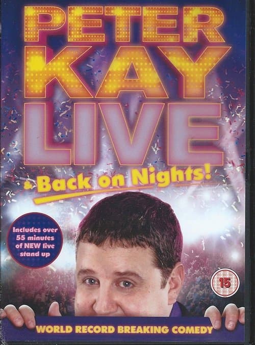Peter Kay: Live & Back on Nightsのポスター