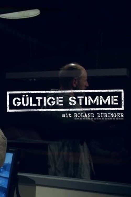 Gültige Stimmeのポスター